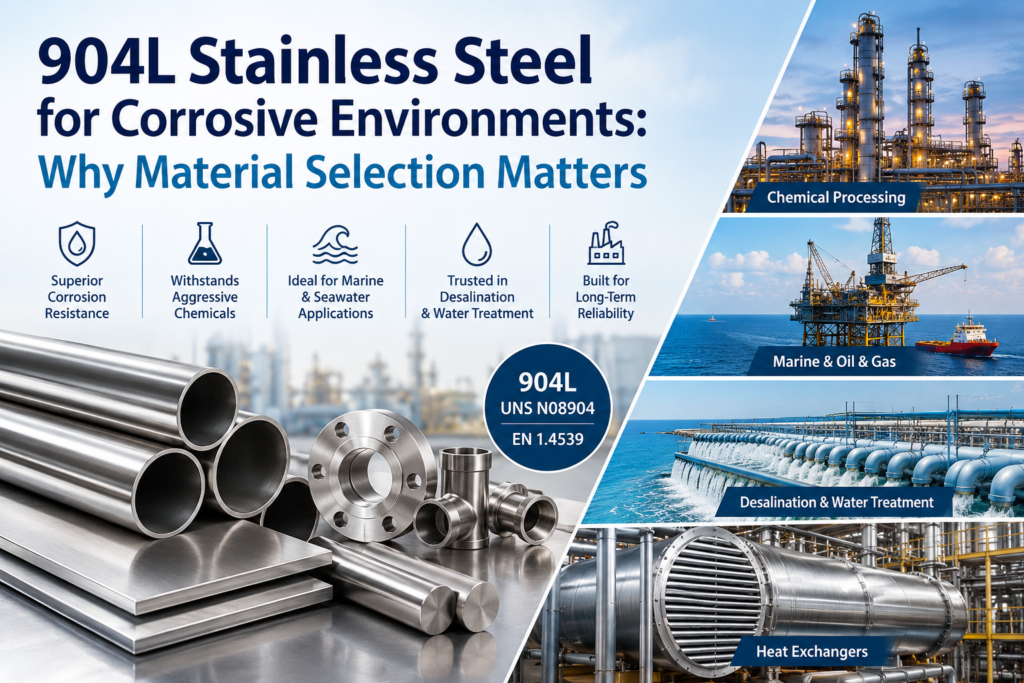 904L Stainless Steel Manufacturer