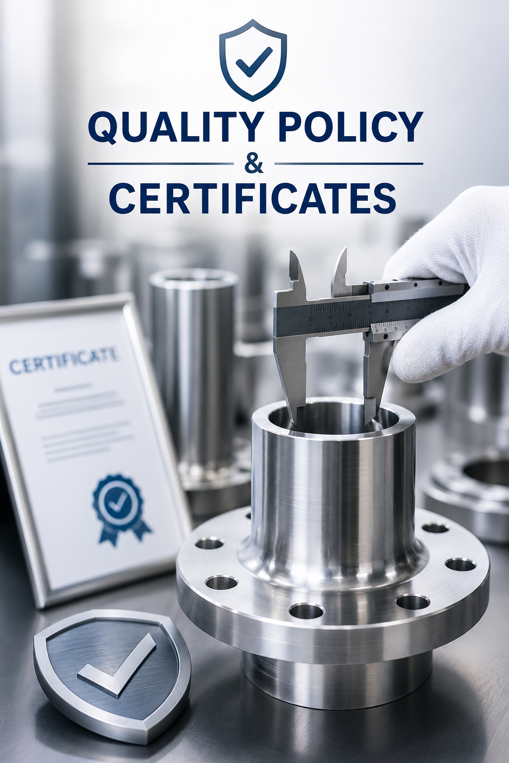 quality policy & certificates
